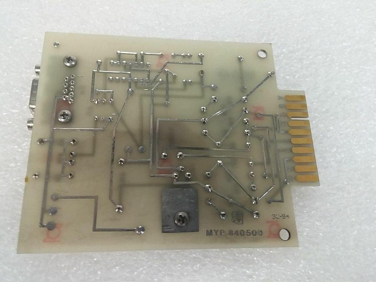 Used Semy Engineering MYP840500 Diffusion Furnace Firing Card, Used