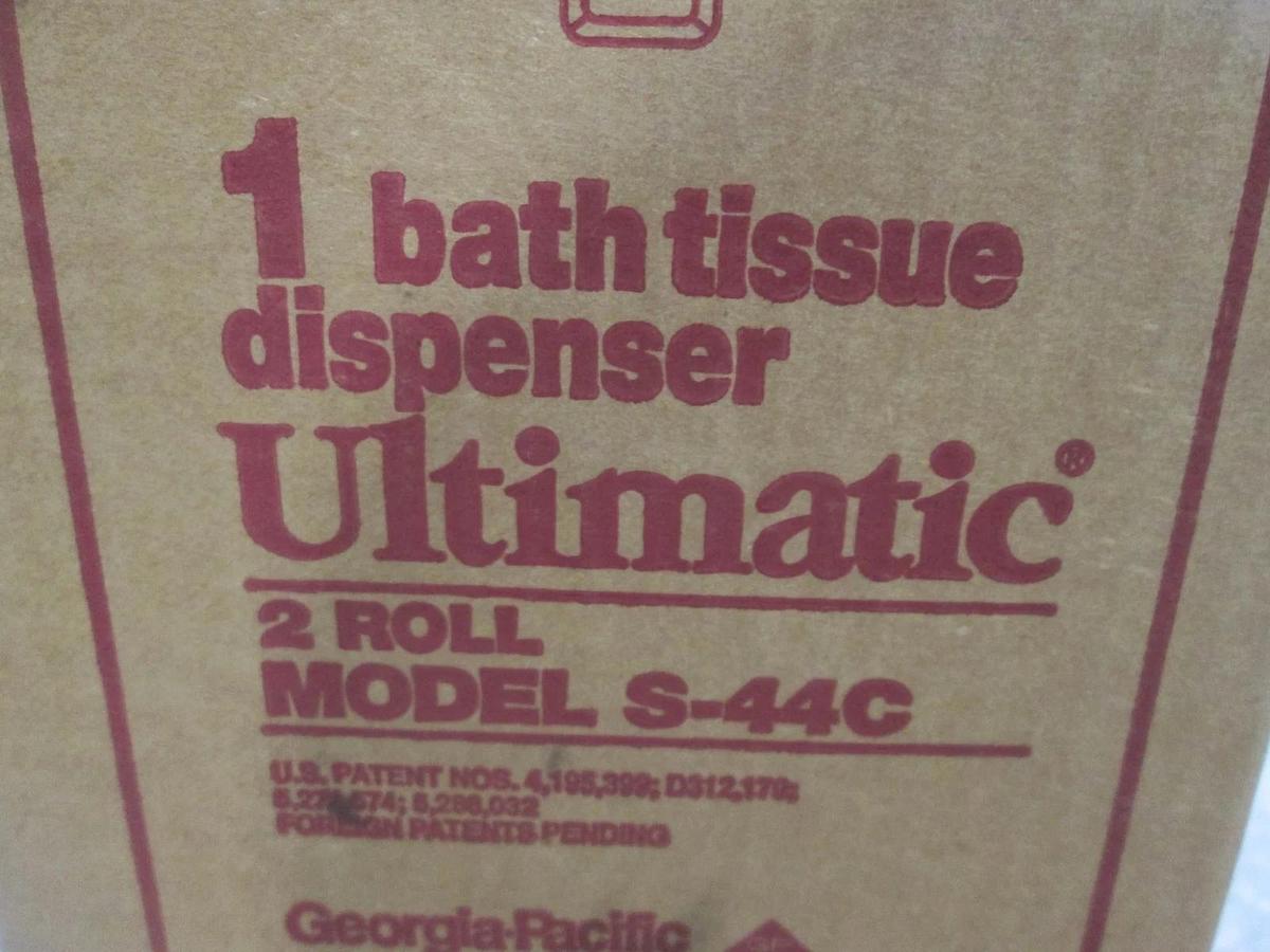 Used Ultimatic, S-44C, Bath Tissue Dispenser, New