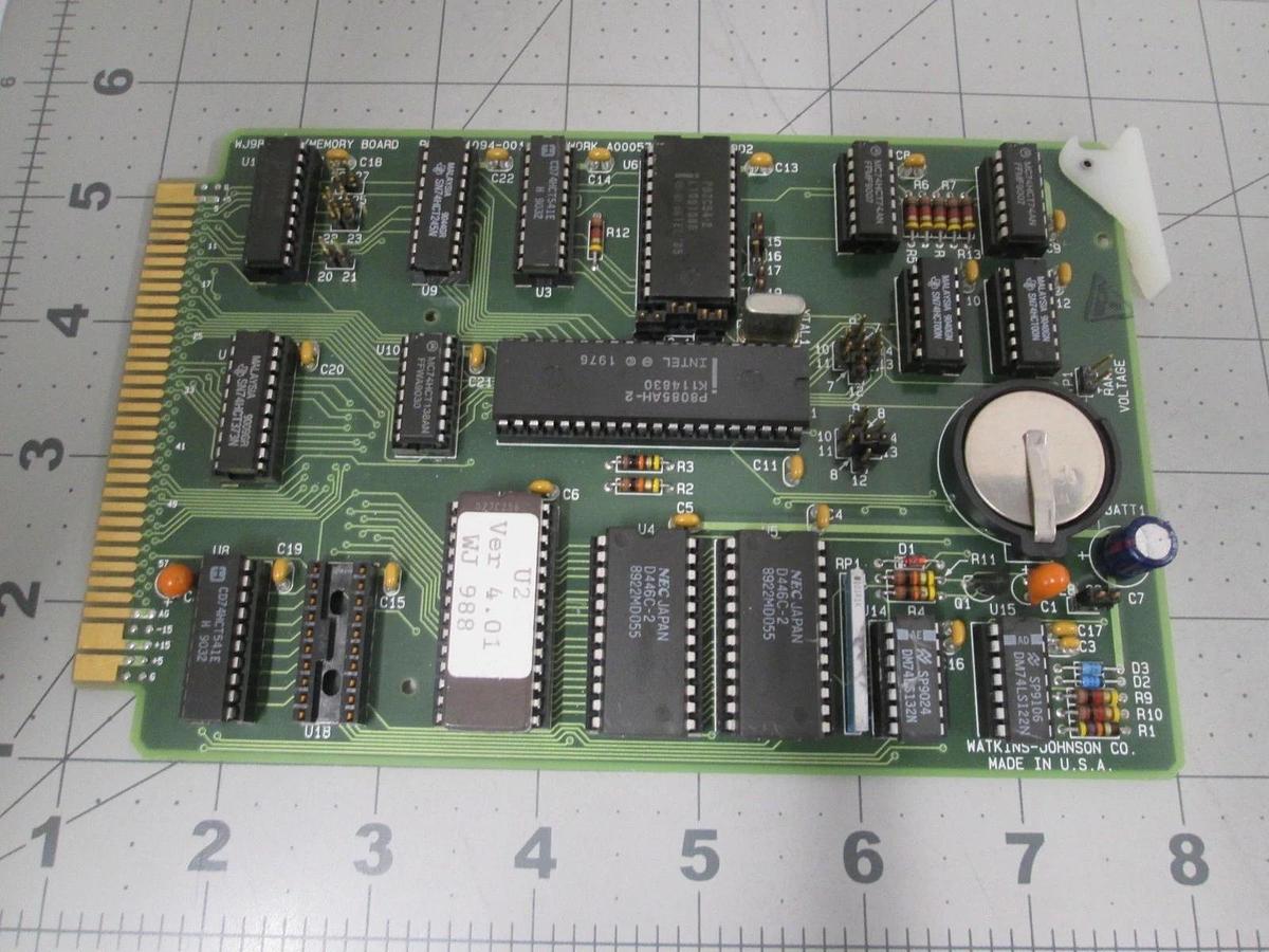 Watkins Johnson, 901095-001, CPU Memory PCB Assy, New