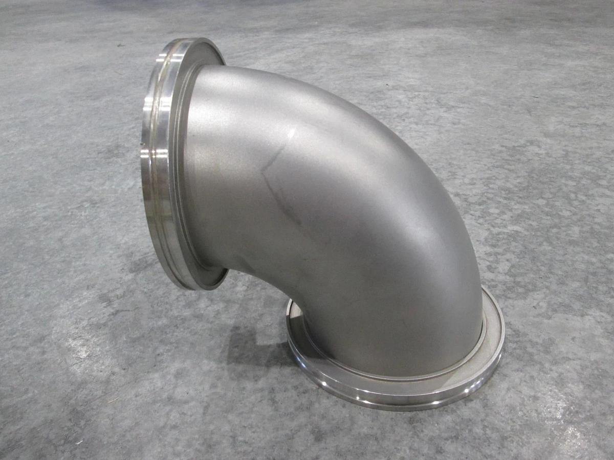 Used AMAT, 7 1/2" 90 Degree Elbow Weldment Pipe, Used