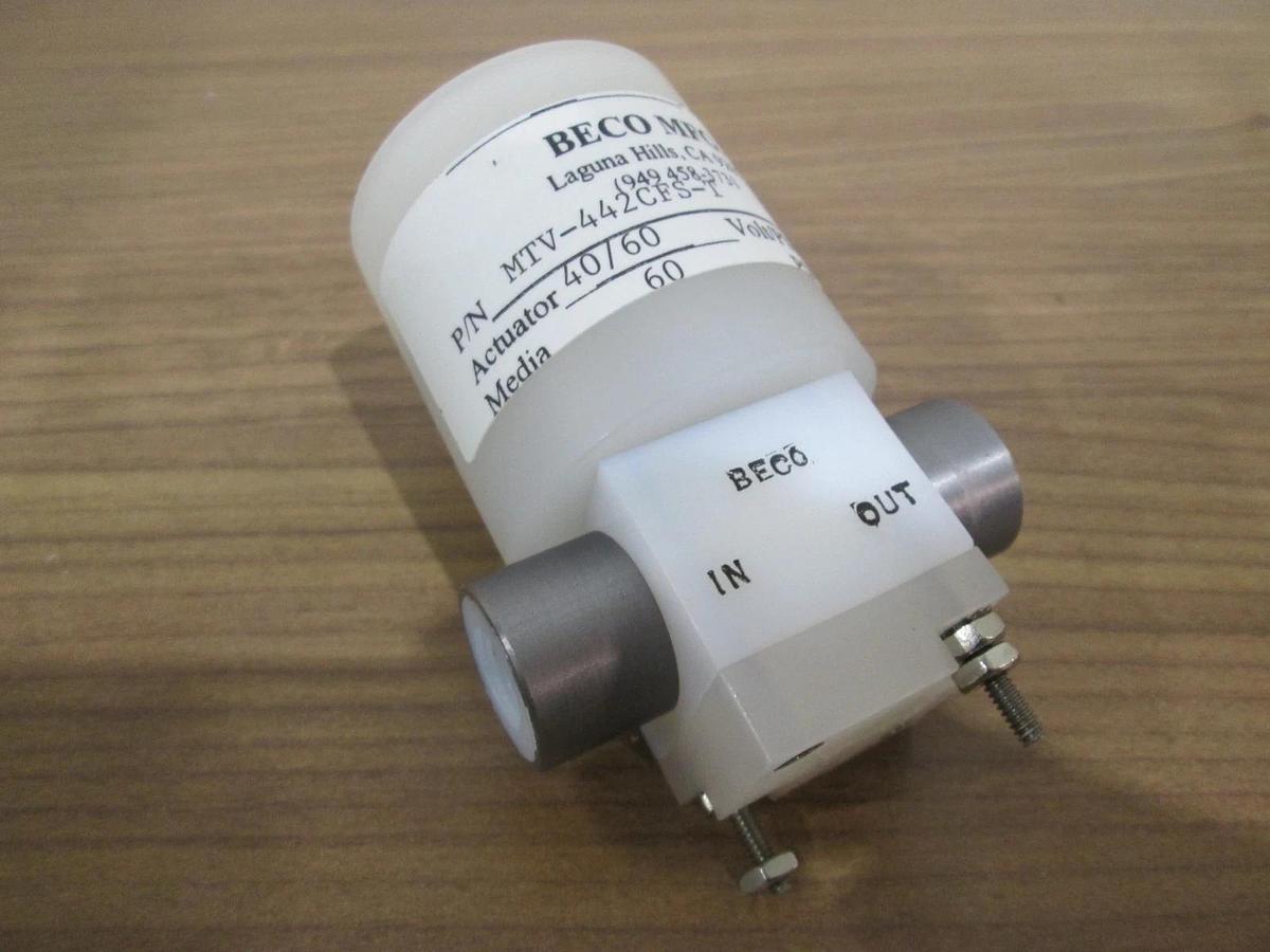 Used BECO MFG, MTV-442CFS-T, 2-Way Solenoid Valve, 40/60, Used