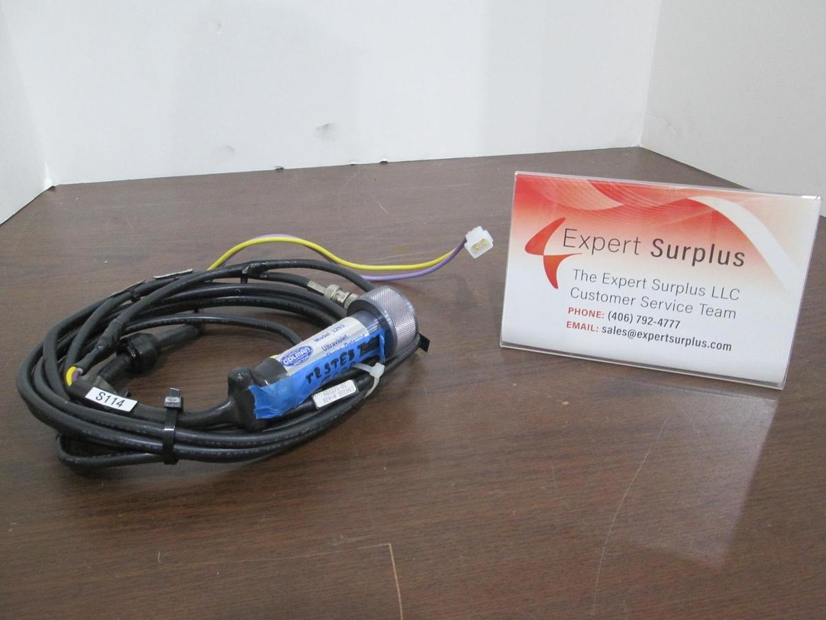 Used Colman, Model 1293, Ultraviolet Flame Detector w/ Connector Cables, Used