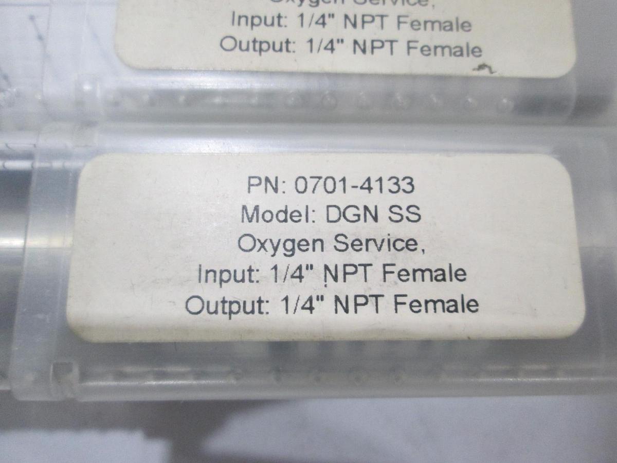 Used SuperFlash, Flash Arrestor and Check Valve, DGN SS, Oxygen, New, Lot of 3