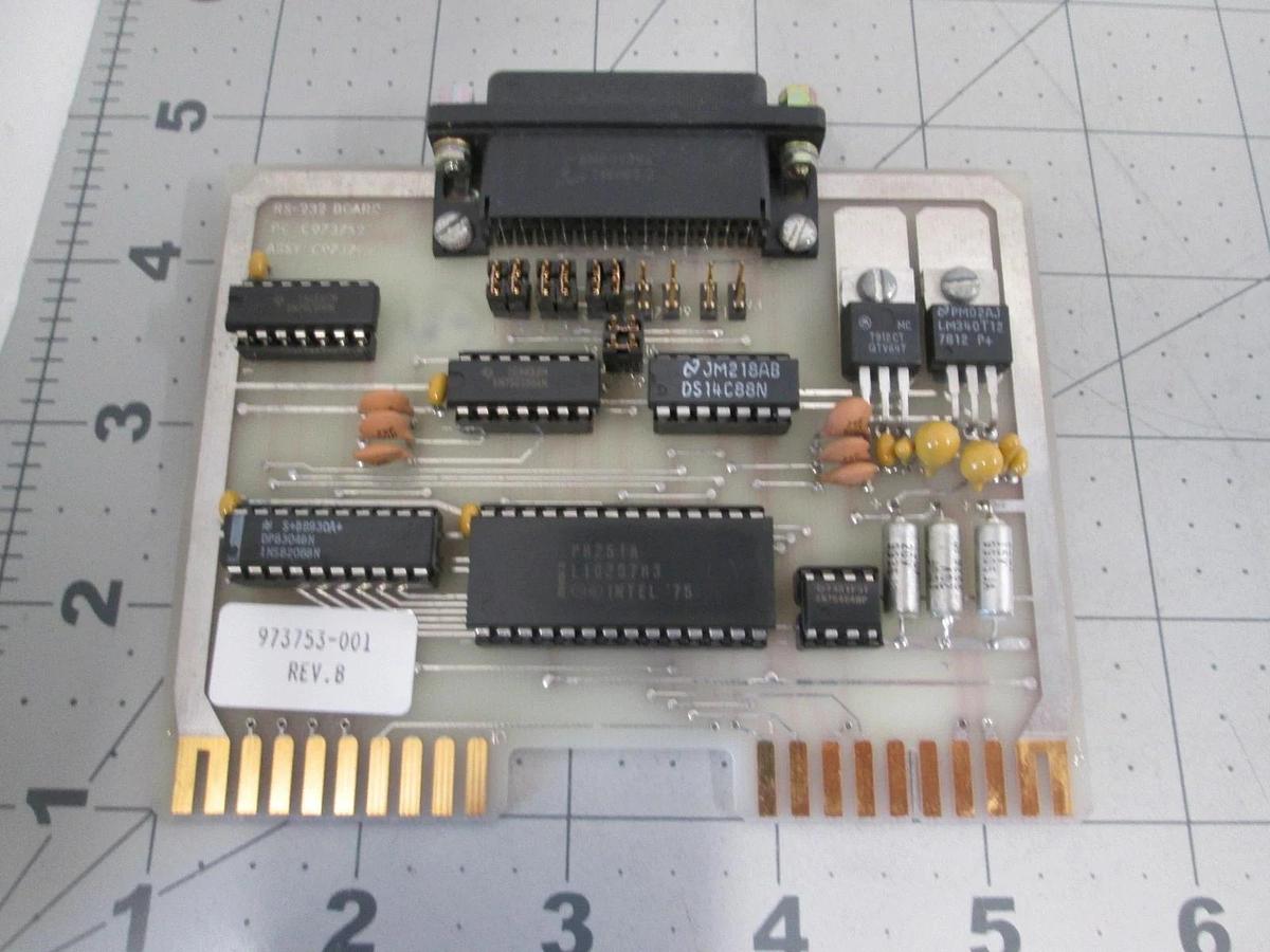 Watkin Johnson, 973753-001, RS-232 PCB Assy for WJ999, New