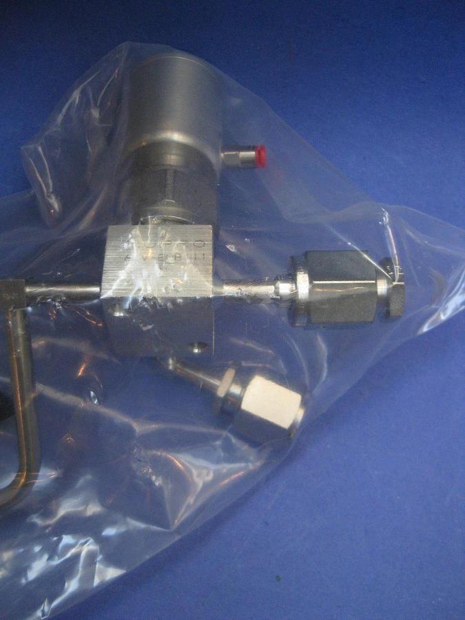 Used Nupro Swagelok 6LV-BNB111-C, 3-Way Bellows Sealed Valve Assy, Used and Tested