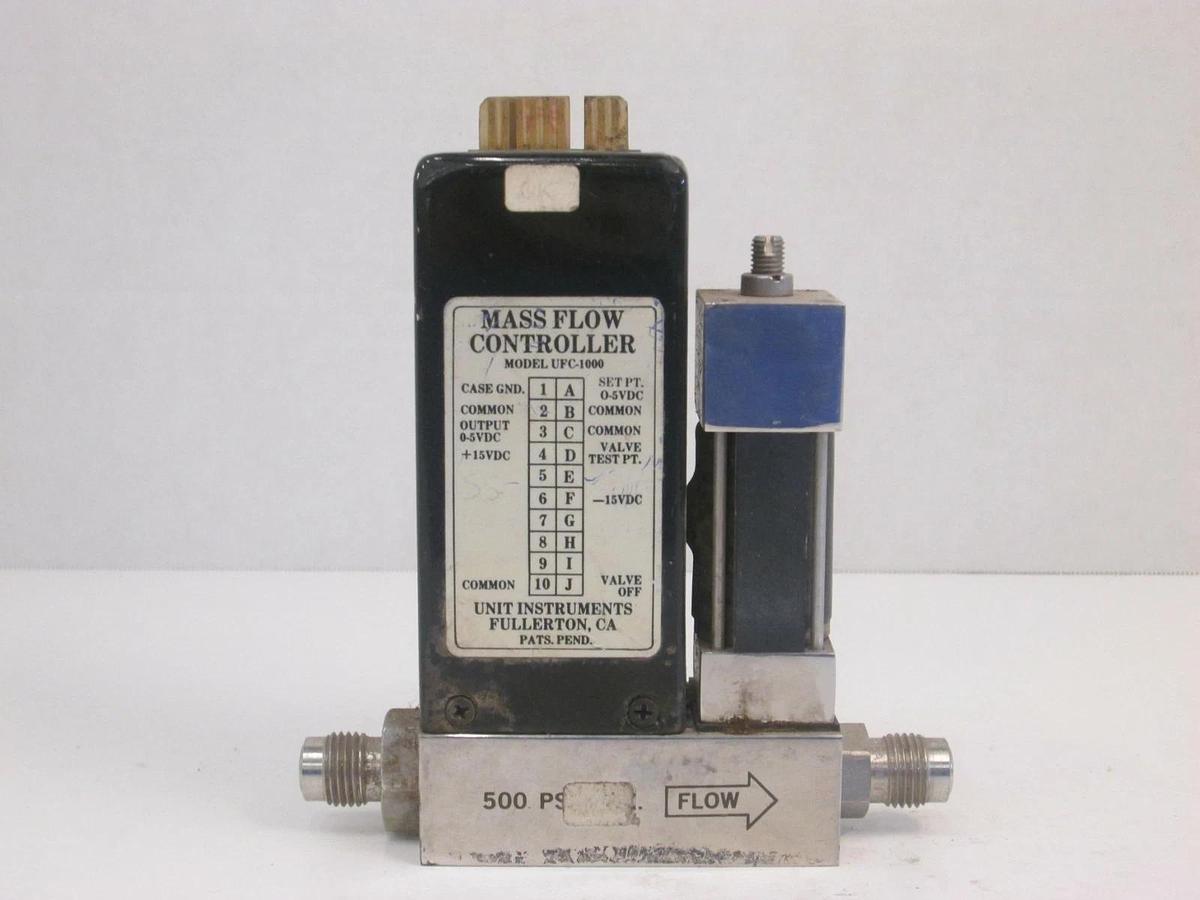 Used Unit UFC-1000, MFC, Mass Flow Controller, HCL, 300 SCCM, Used