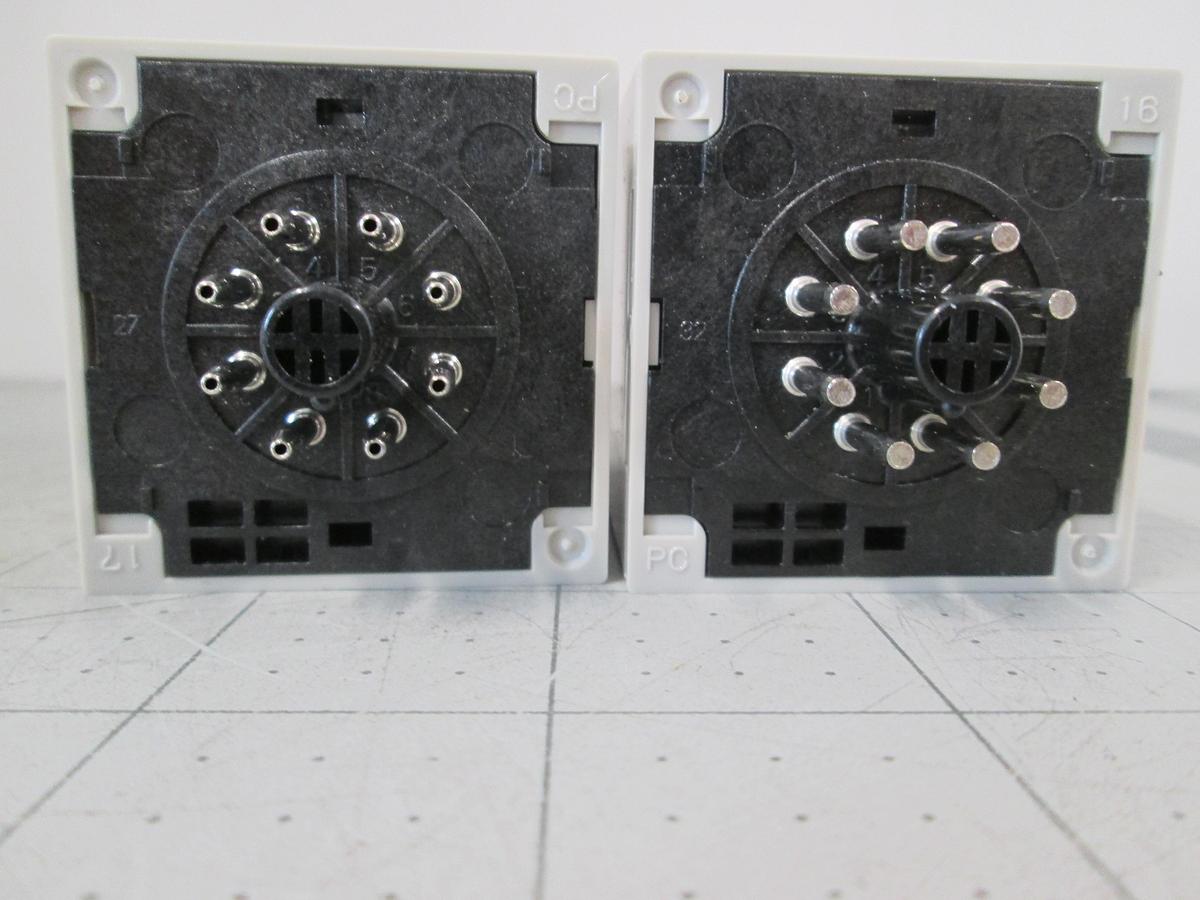 Used Omron, H3CR-H8L, AC/DC24 M, Solid State Timer, 24V 8-Pin 5A 250VAC