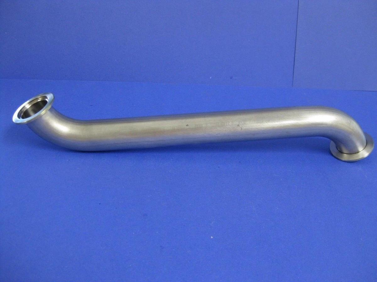 Vacuum Tube Weldment, Reverse Elbows, "S" Shape, NW40 Flange, New