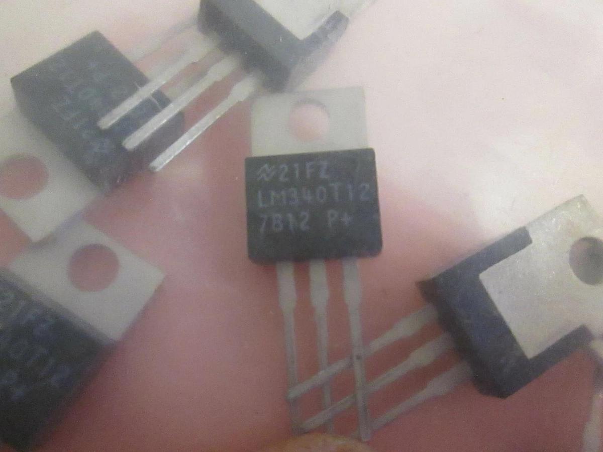 IC Regulator, LM340T12, New, Lot of 13