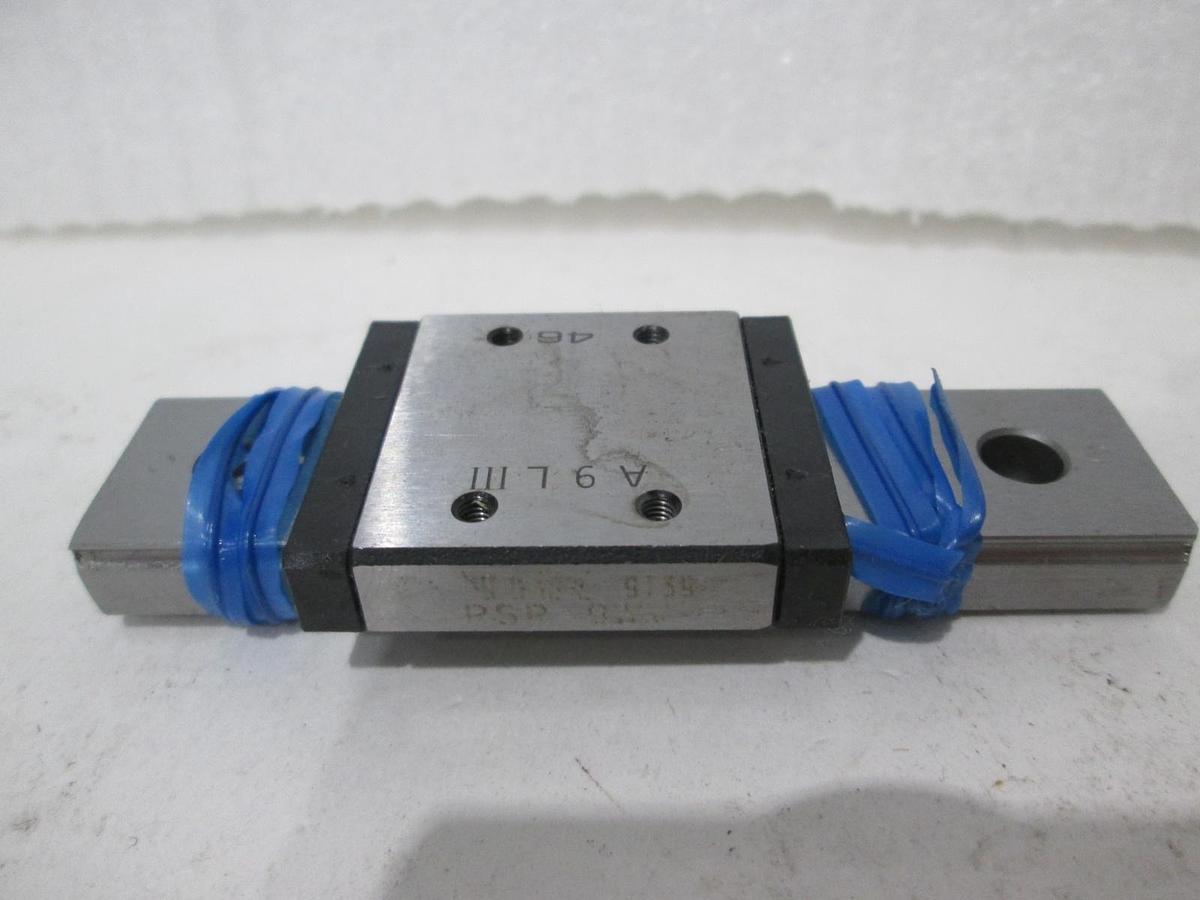 Used THK, RSR 9WV, Linear Slide Block w/ Guide Rail, New