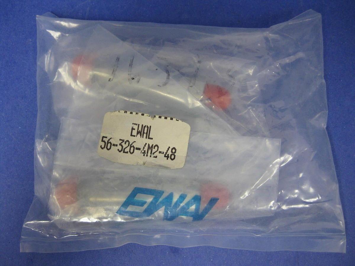 PARKER EWAL 56-326-4M2-48 CGA 326 Inlet Connection, 1/4" NPT, Lot of 2