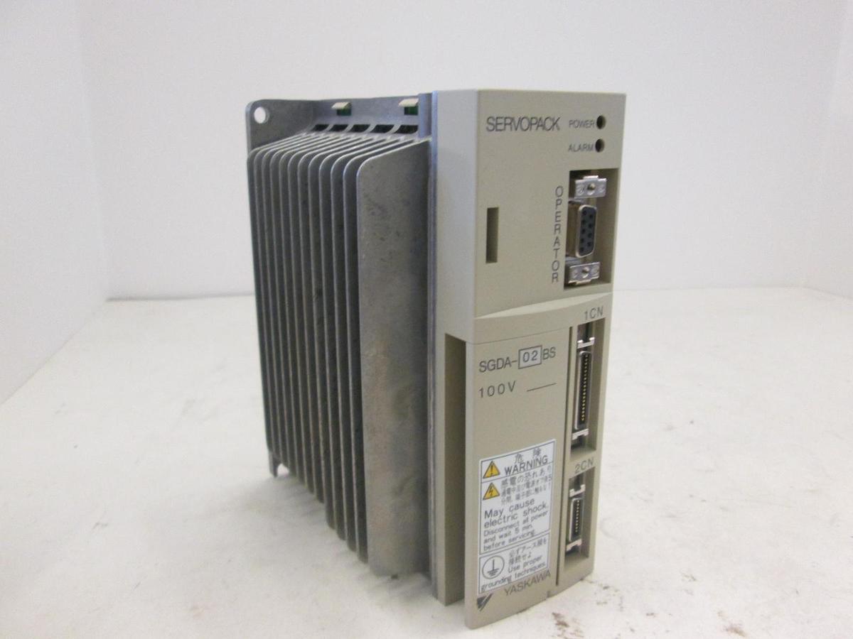 Used Yaskawa, Servopack, Motor Driver, SGDA-02BS, 100-115V, 50/60Hz, Used