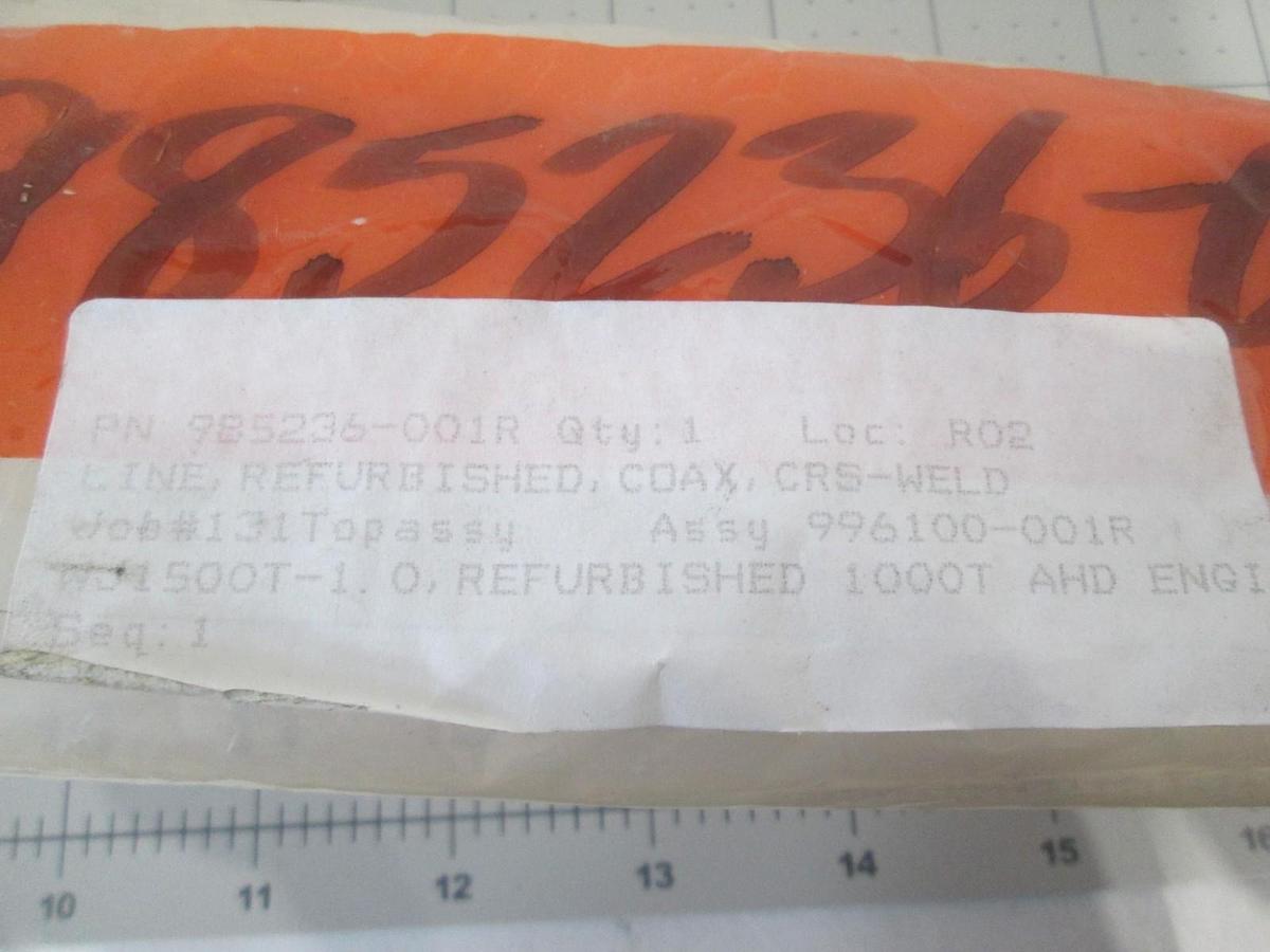 Watkins Johnson, Line, Refurbished, COAX, CRS-WELD, 985236-001R, New