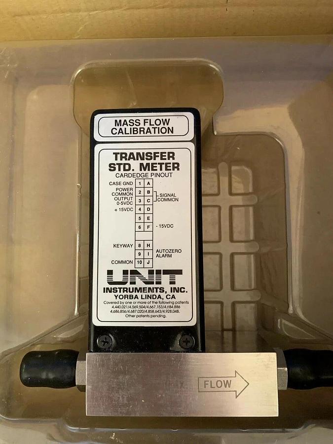 Used Unit UTM-1100, Mass Flow Calibration, Transfer Std. Meter, N2, 10 SLM, Used