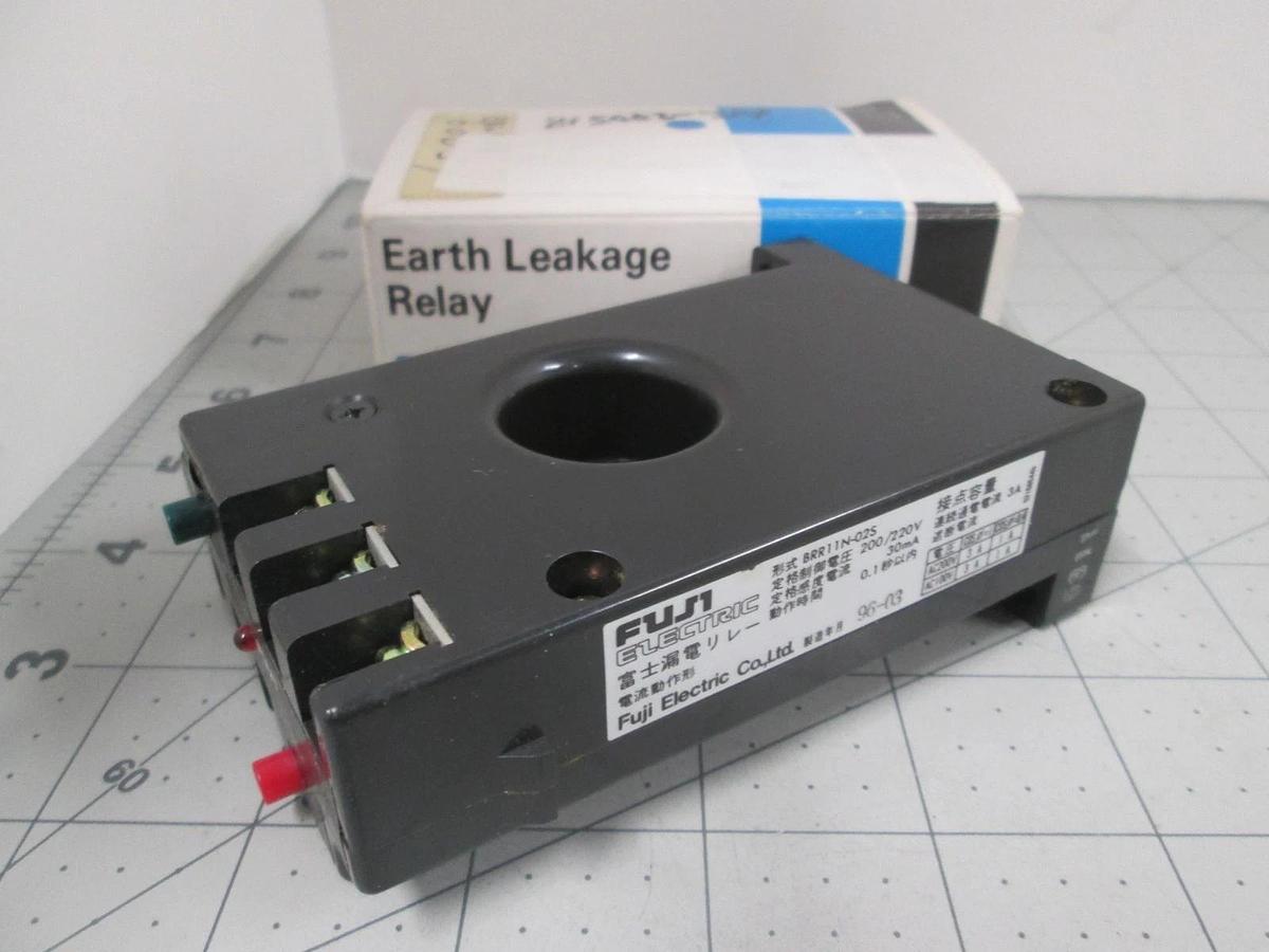 Fuji Electric, BRR11N-02S, Earth Leakage Relay, New