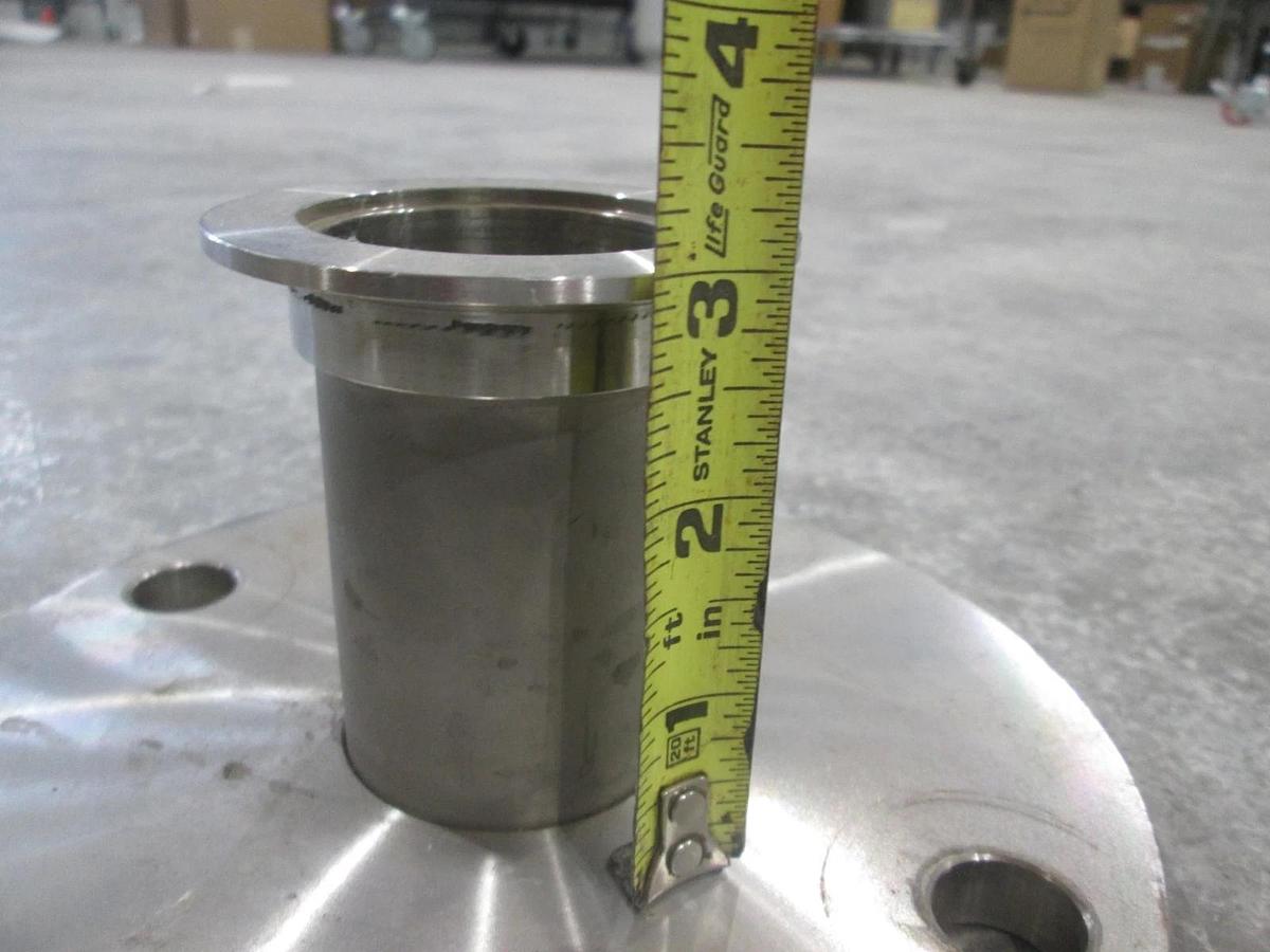Used Edwards, Dry Pump Flange Adapter, 7 1/2", Used