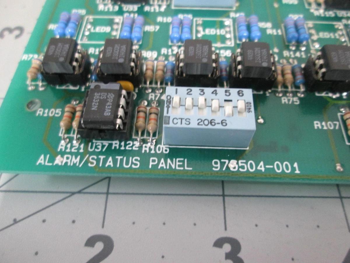 WJ Watkins Johnson, 976505-001, Card, Alarm/Status Panel-APL PCB Assy, New