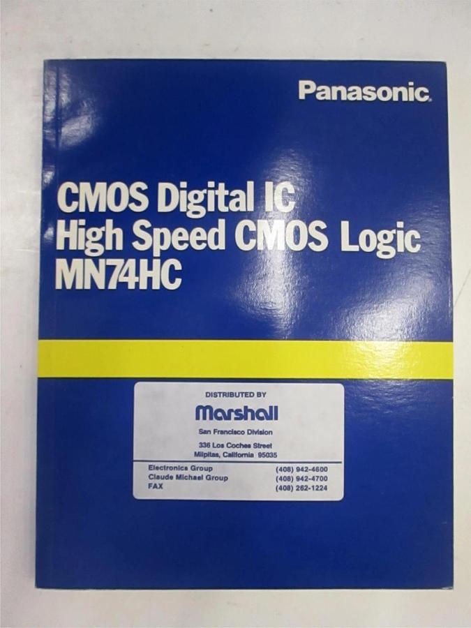 Used Panasonic CMOS Digital IC High Speed CMOS Logic MN74HC, Used