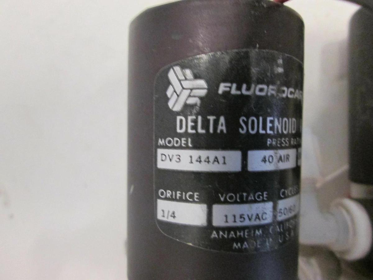 Used Oxidation Furnace for N2/ O2 Gas Flowmeter Panel w/ Solenoid Valves, Used