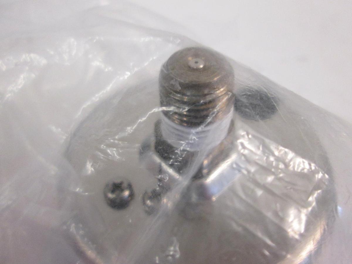 Used Hillard Pressure Gauge w/ Back Mount, 0-100 PSI, 0-7 Bar