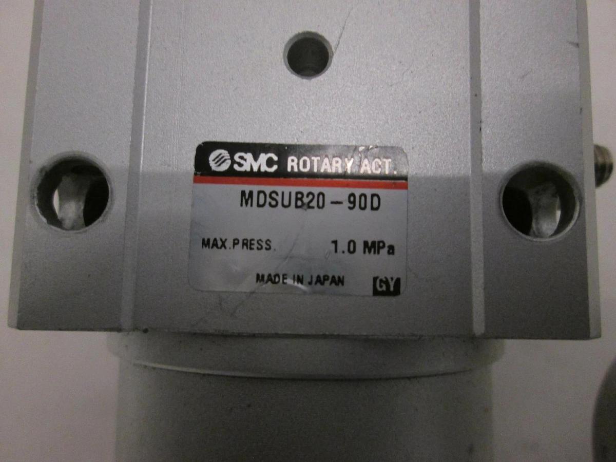 Used SMC, MDSUB20-90D, Rotary Actuator, Used