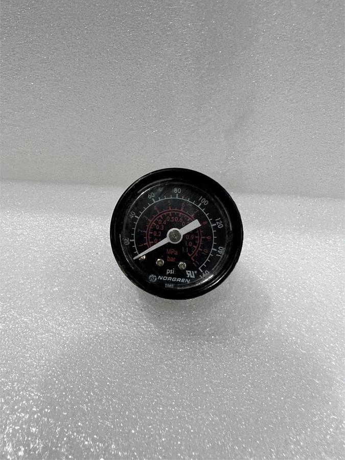 Used Norgren, B40.100-1998 Pressure Gauge, 0-160 PSI, Used