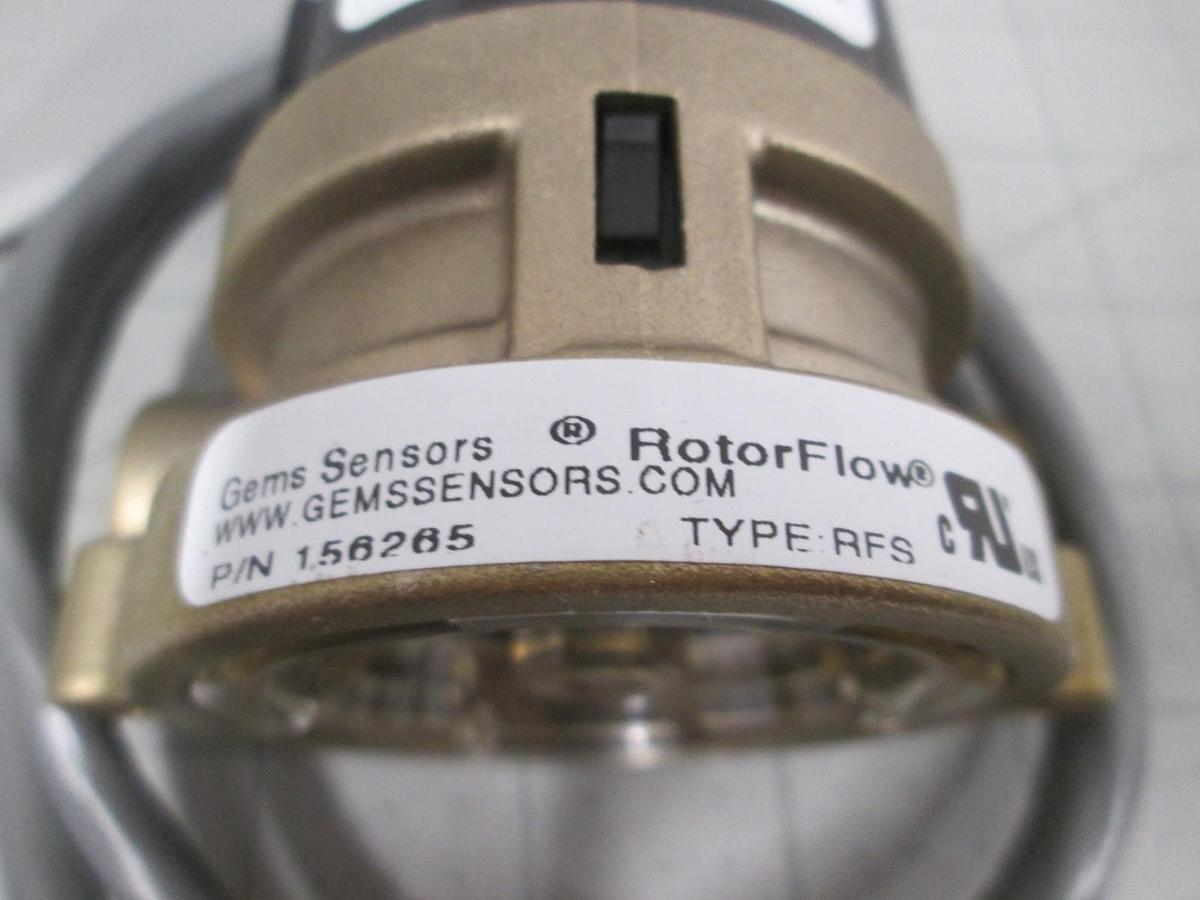 GEMS Sensors Type RFS, RotorFlow P/N: 156265, NIB