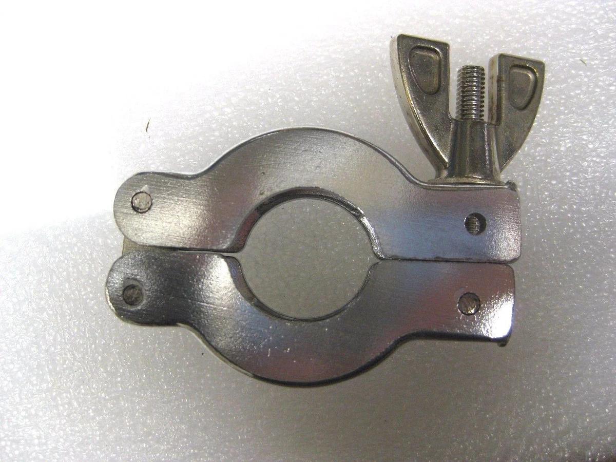 Hinge Clamp with Wingnut NW16 for Vacuum Fittings Lot of 12 New