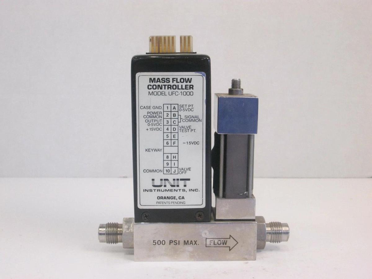Used Unit UFC-1000, MFC, Mass Flow Controller, O2, 5 SLM, Used