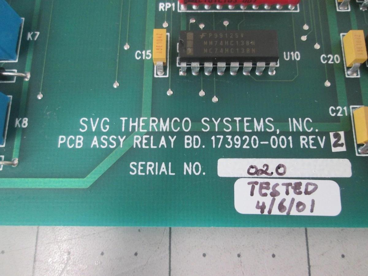 SVG, SPT Micro, 606537-01, Relay, PCB Assy, New