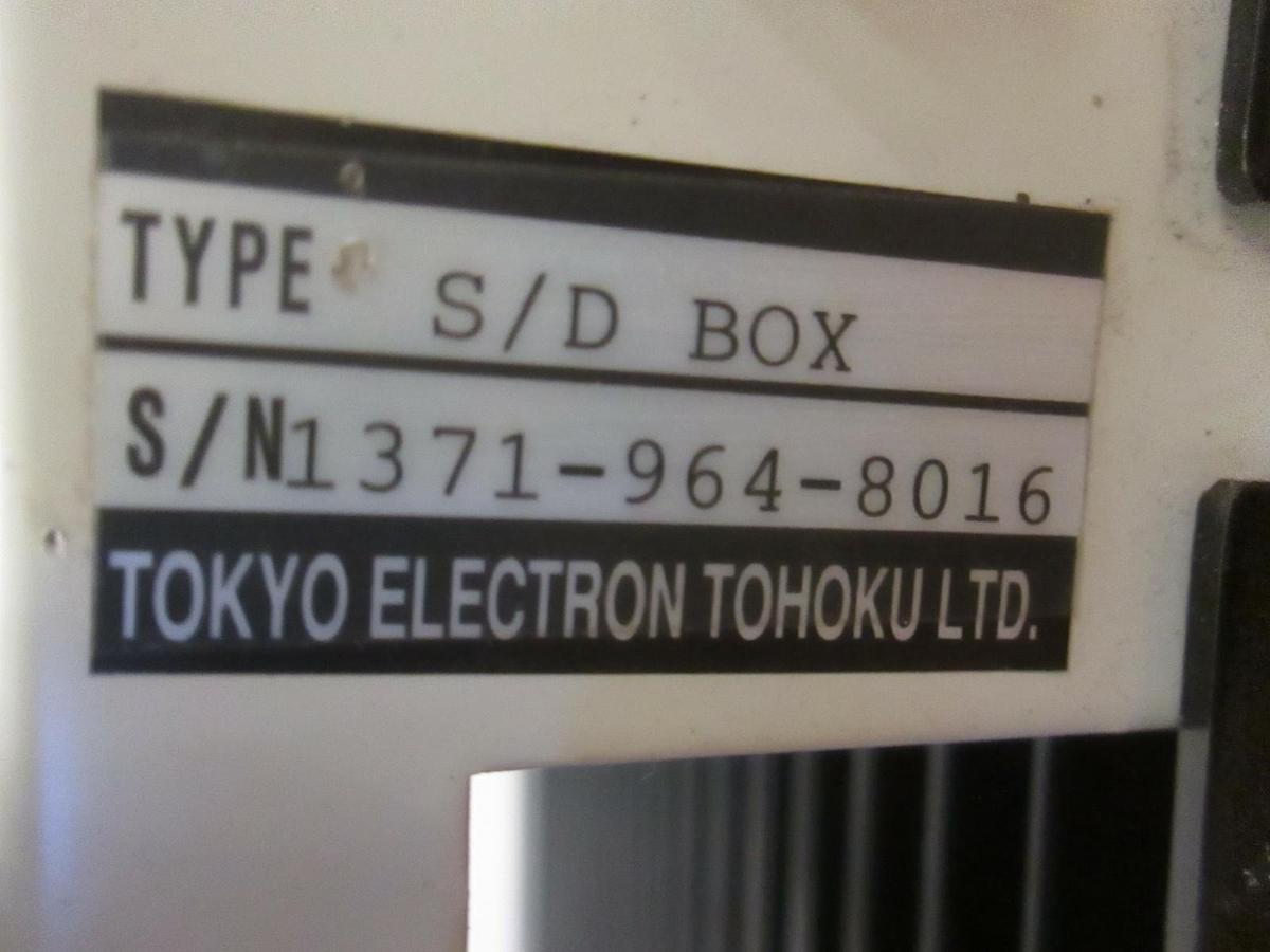 Used TEL Tokyo S/D Box with Two Yaskawa Servopack Servo Drives, Used