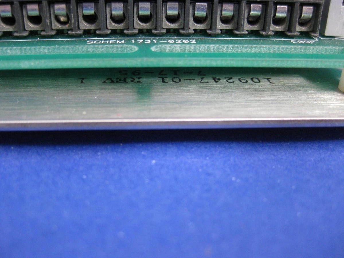 Used Versum Air Products Schumacher 1730-0202 PCB Assembly, teos bulk fill Used