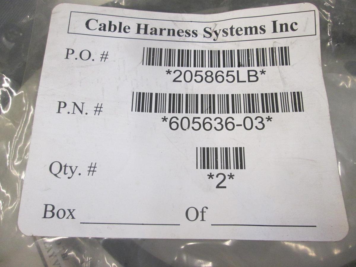 SPT MIcro AVP 8000 . 605636-03, Cable Assy, Used, Lot of 2 vertical furnace