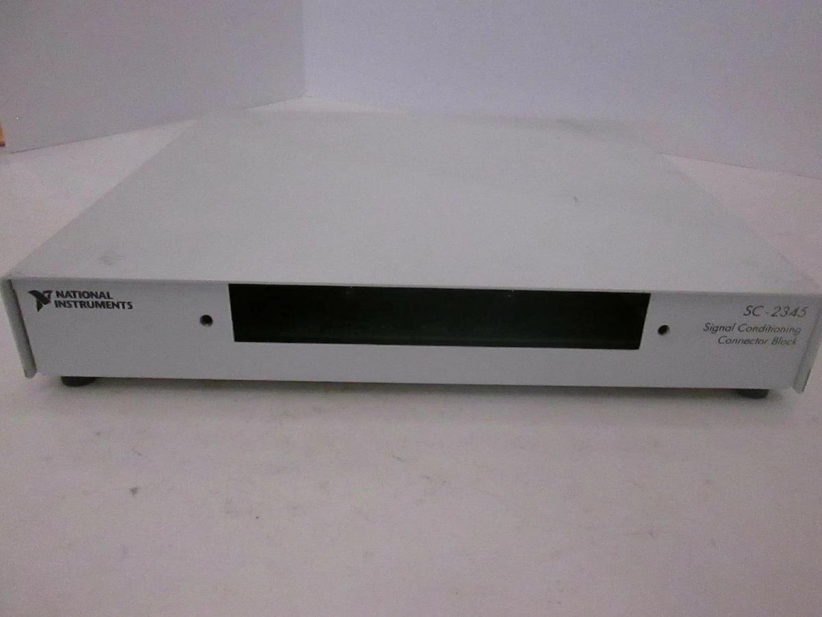 Used National Instruments, Signal Conditioning Connector Block, SC-2345 w/ SCC-PWR02