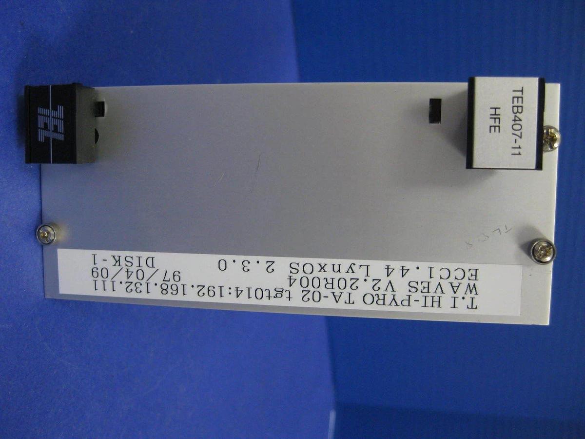 Used TEL Tokyo Electron TEB407-11 HFE Disk 2 Drive Module for Waves Controller, Used