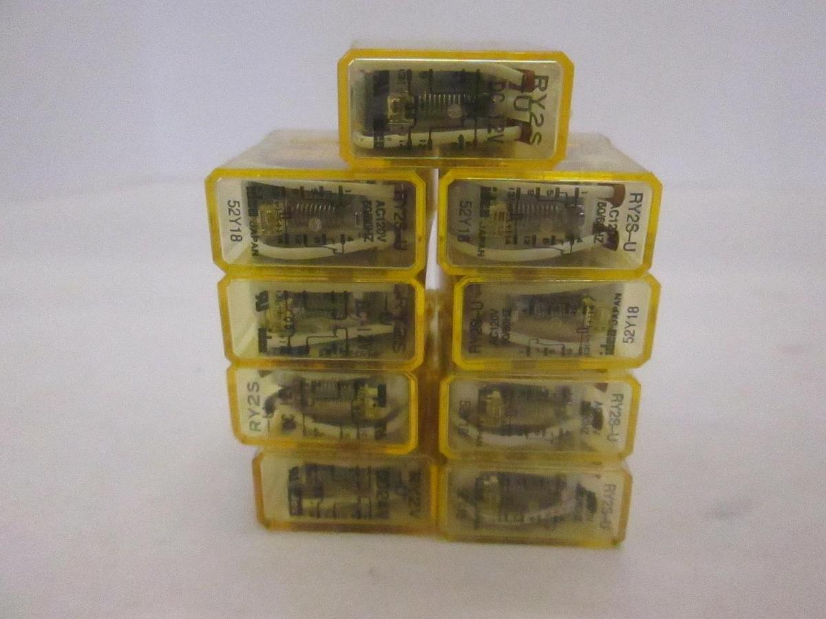 Used Idec, Power Relay, RY2S-U, Used, Lot of 9
