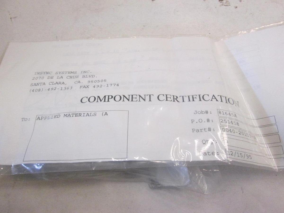 AMAT, Vacuum Fitting, 0040-20159-A, New