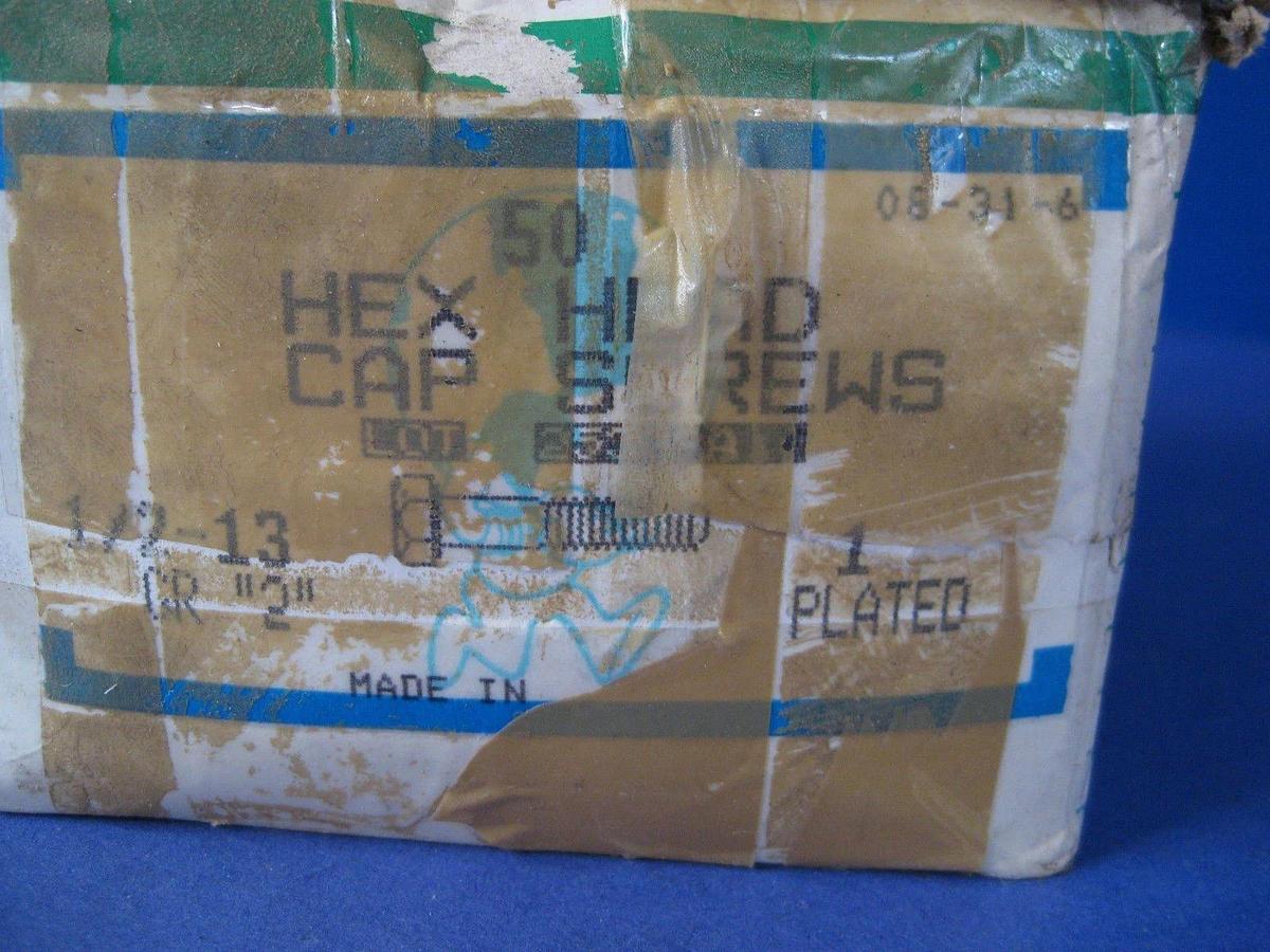 Hex Head Cap Screw 1/2-13 x 1", Lot of 77 NEW