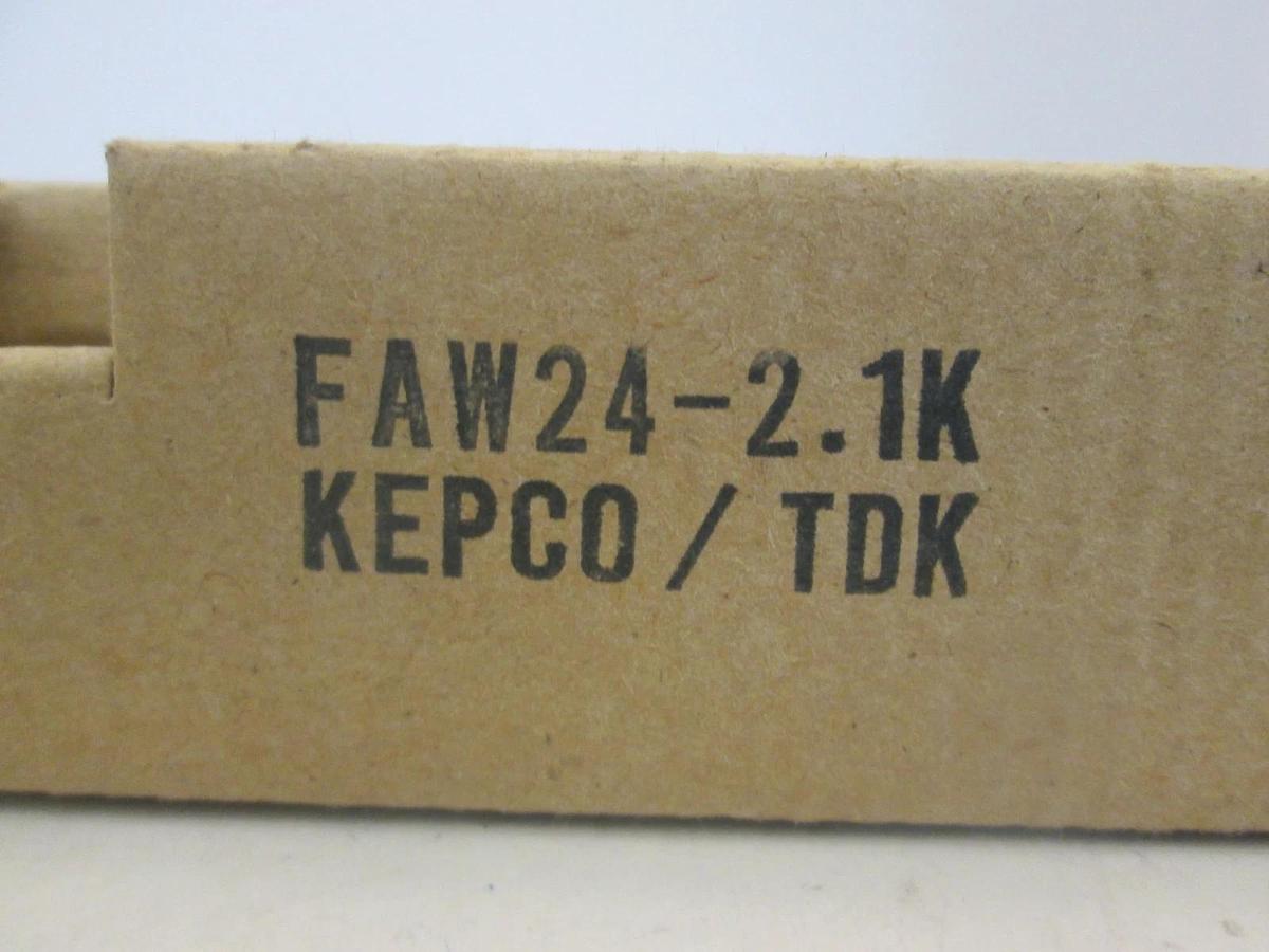 Kepco/TDK, Power Supply, FAW24-2.1K, New, Unopened
