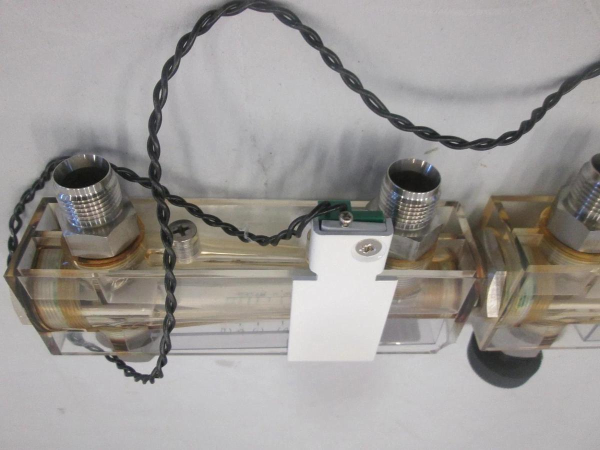 Used Tokyo Keiso, ZF93-1011, Purge Meter, 0-5 I/Min Water, Used, Lot of 2