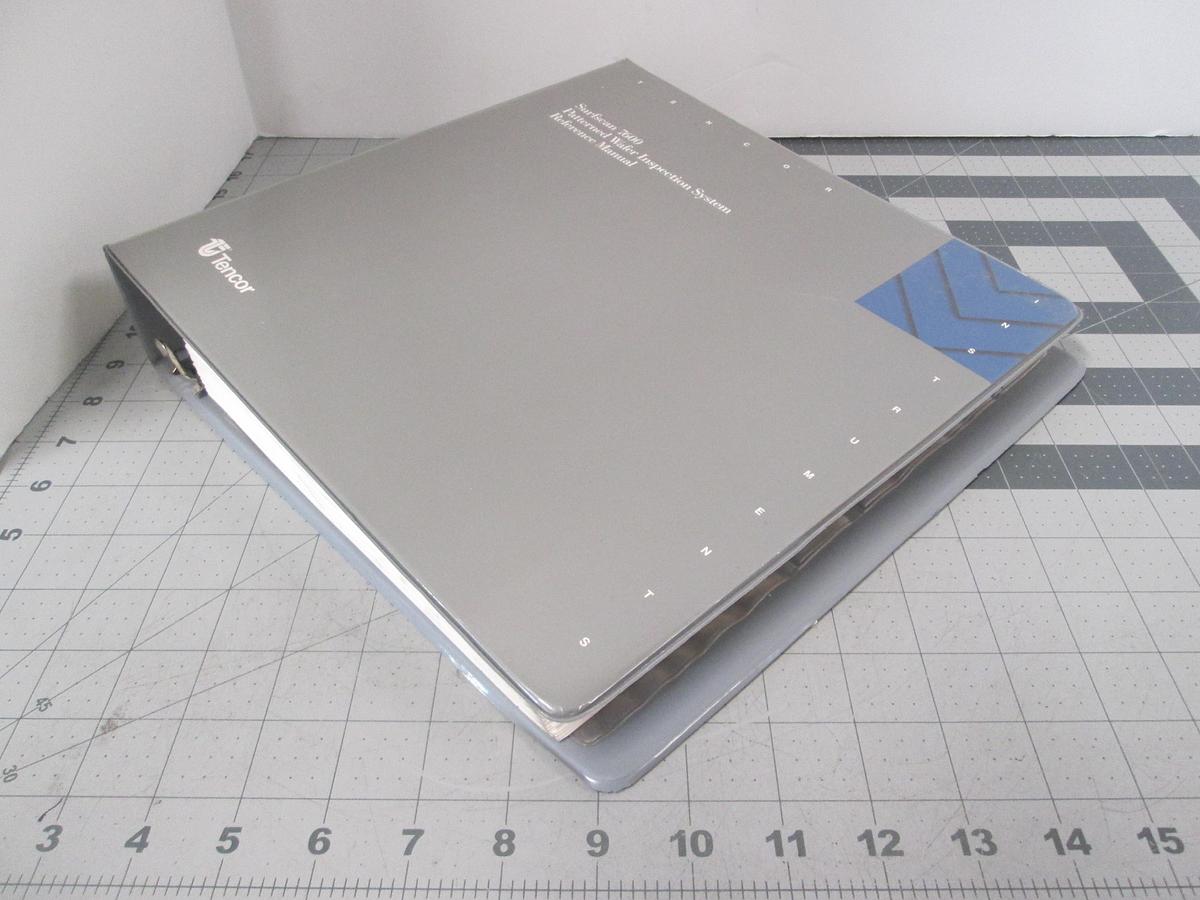 Used Tencore, Surfscan 7600, Patterned Wafer Inspection System, Reference Manual, Used