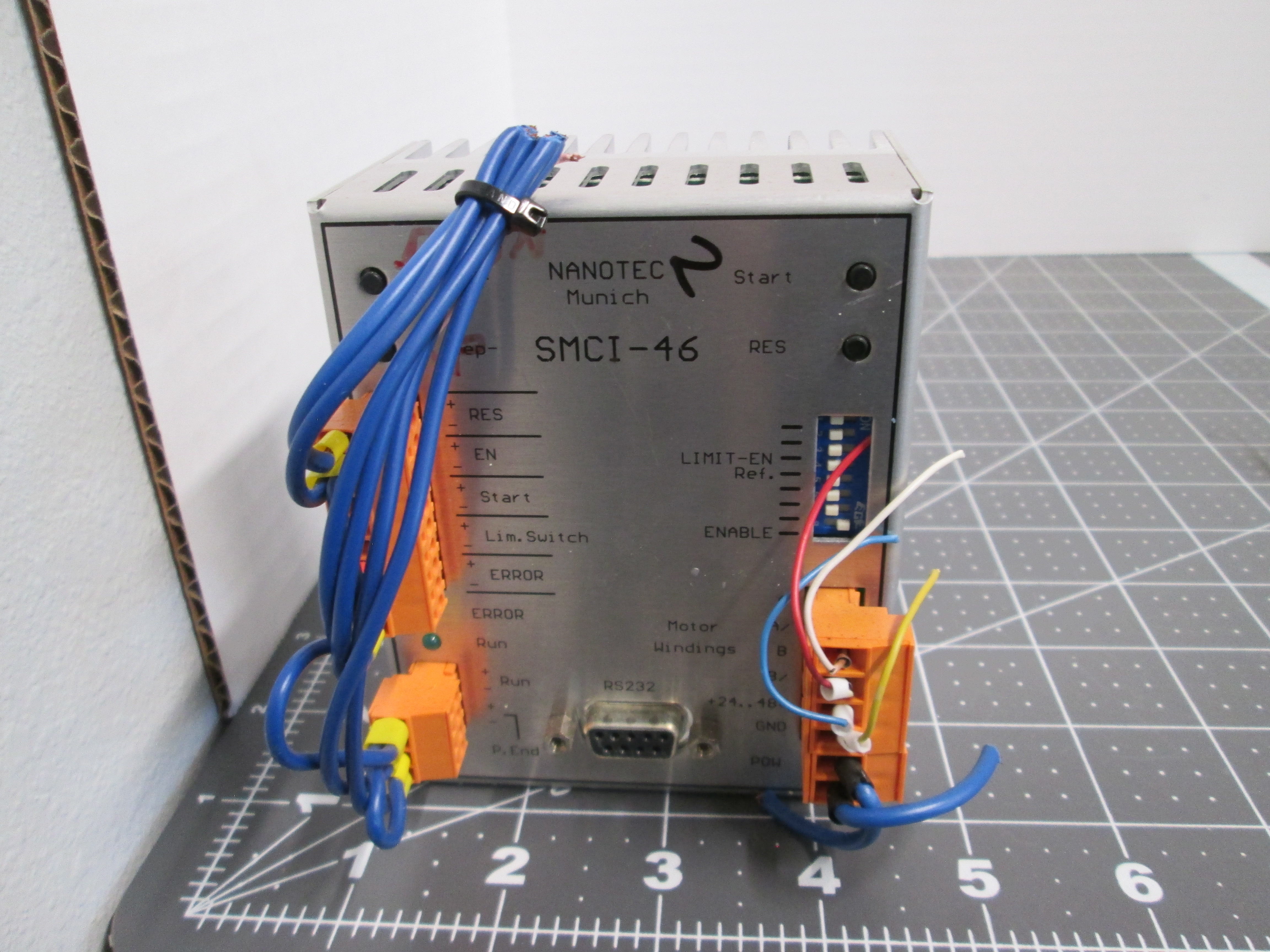 Used Nanotec Munich SMCI-46 Stepper Motor Controller Positioning Driver Module