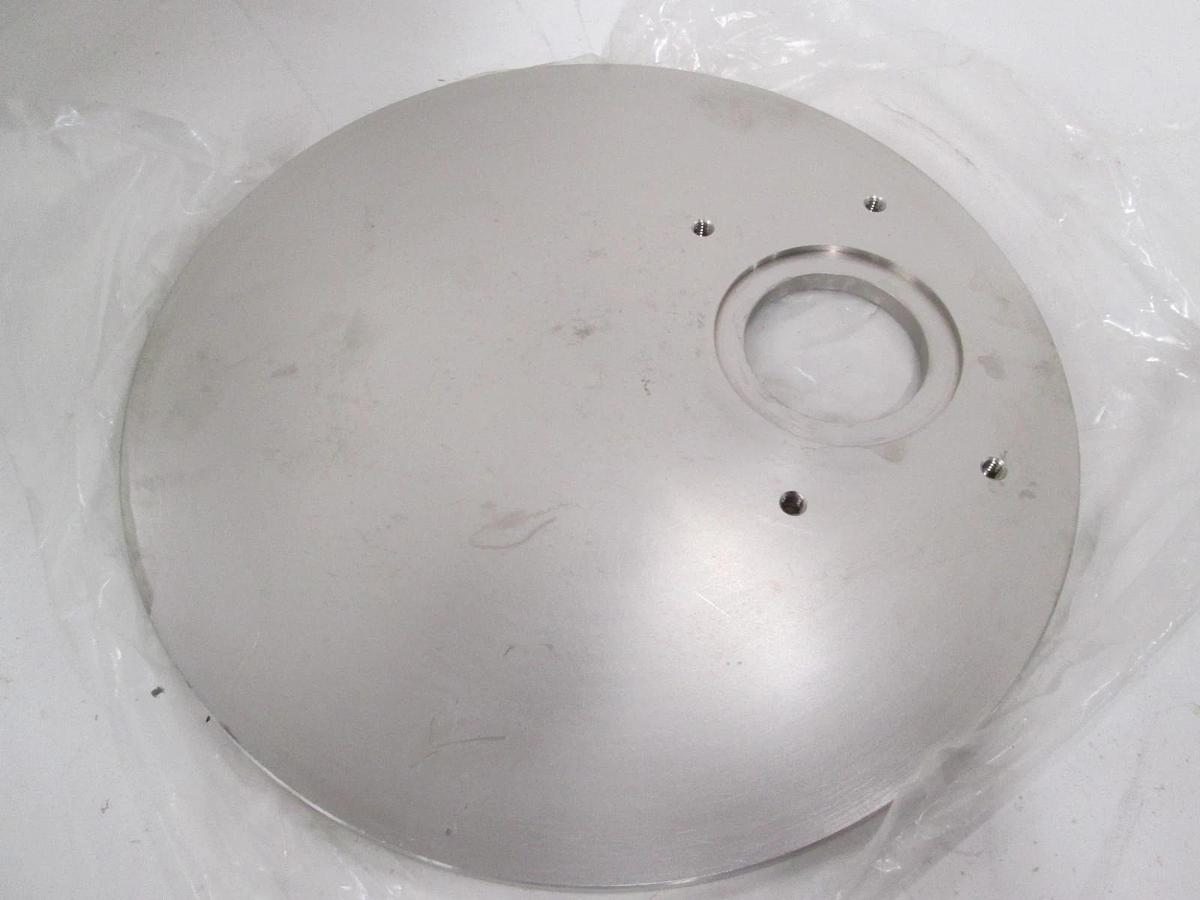 Used Cryco, 6" Wafer Door Plate, 1.25", Cleaned, Used