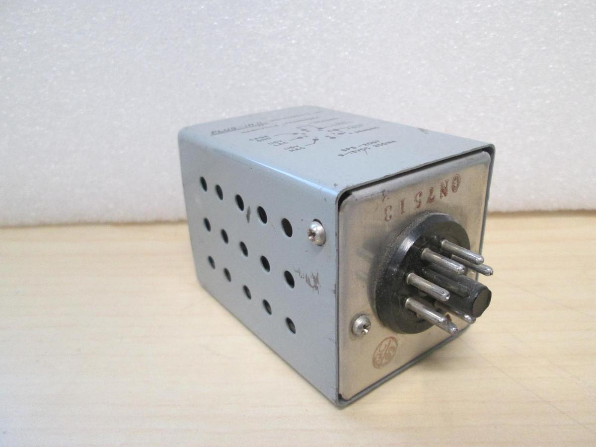 Used Plug In Instruments Inc., SPS-2057, 9-13VDC 200MA, Time Delay Relay, Used
