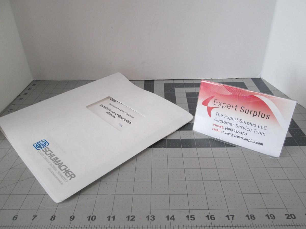 Used Schumacher, 9901-0036E, Chemical System Installation and Operation Manual, Used