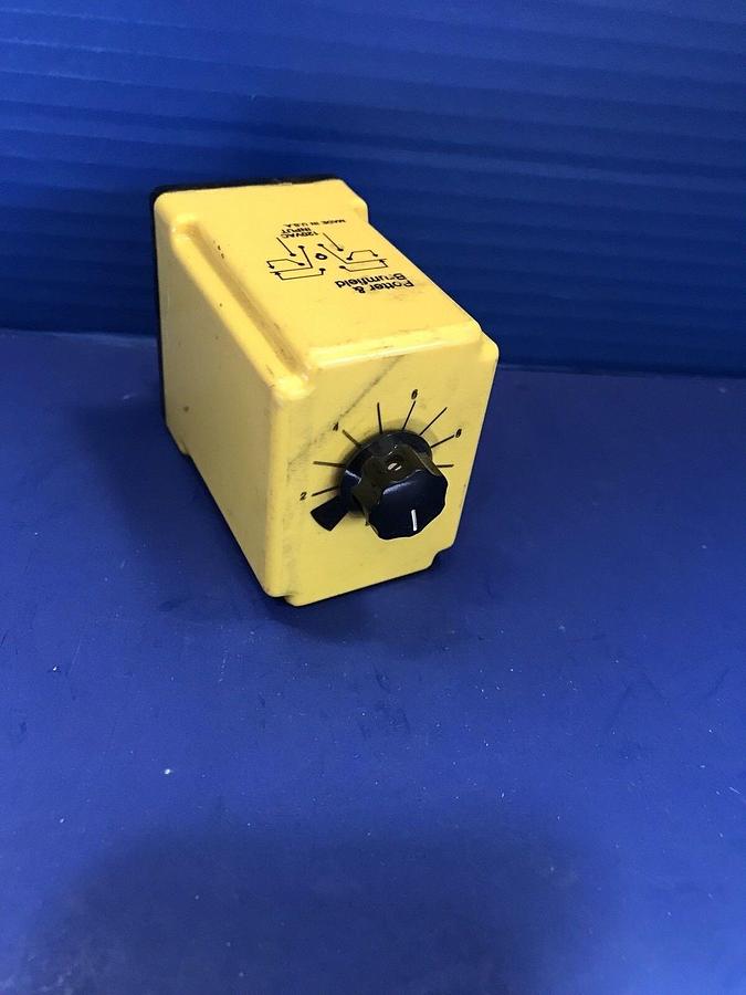 Used Potter & Brumfield CDB-38-70003 Relay, Time Delay On Operate Adj, .1-10sec, Used
