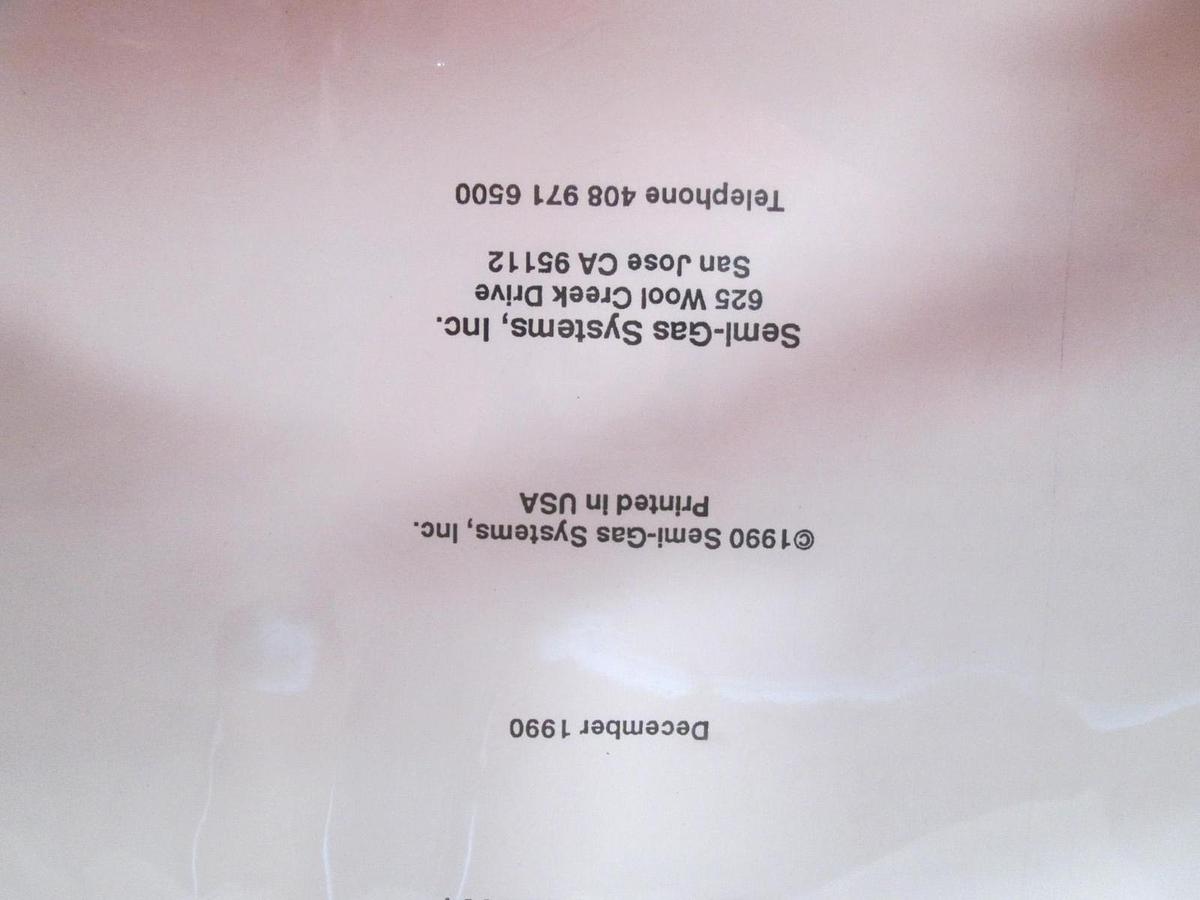 Used Semi-Gas Sys, Cylinder Scale Model CS-350A, Part Number 052-0004, Used