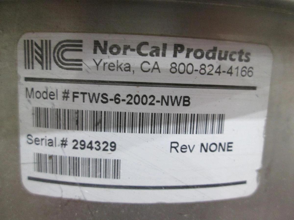 Used Nor-Cal Products, FTWS-6-2002-NWB, Coaxial Metal Sieve Foreline Trap, Used