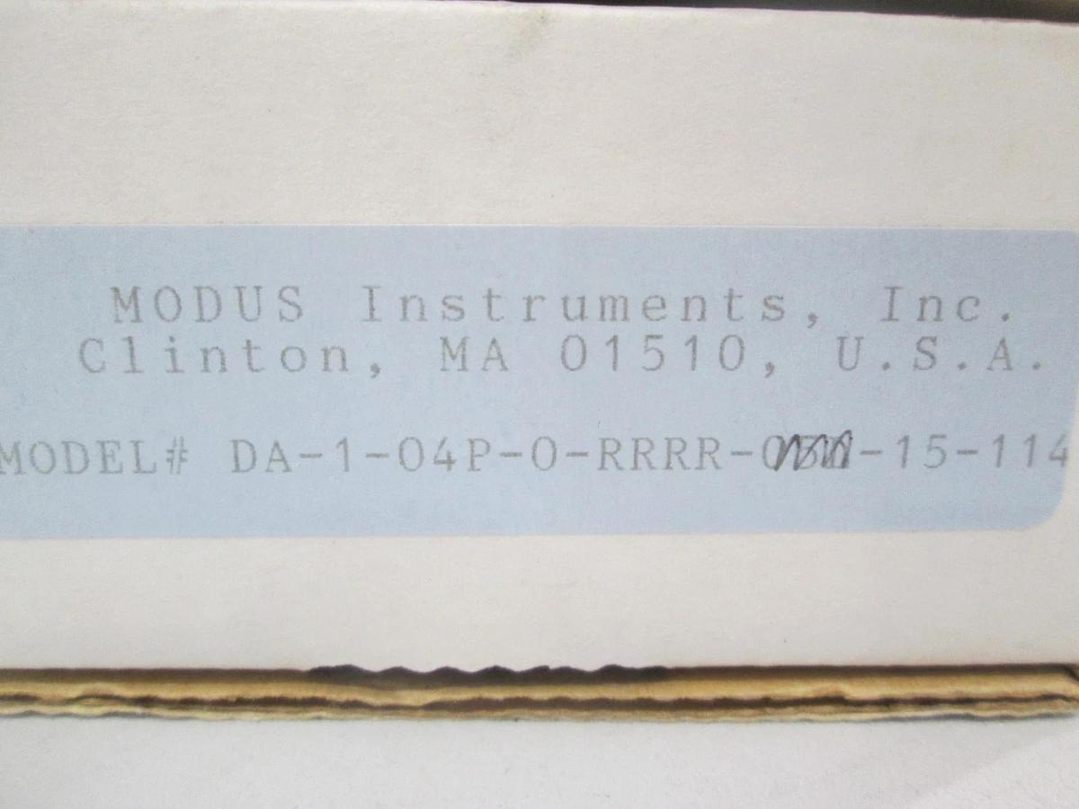Modus Instruments, DA-1-04P-0-RRRR, Display Alarm, New