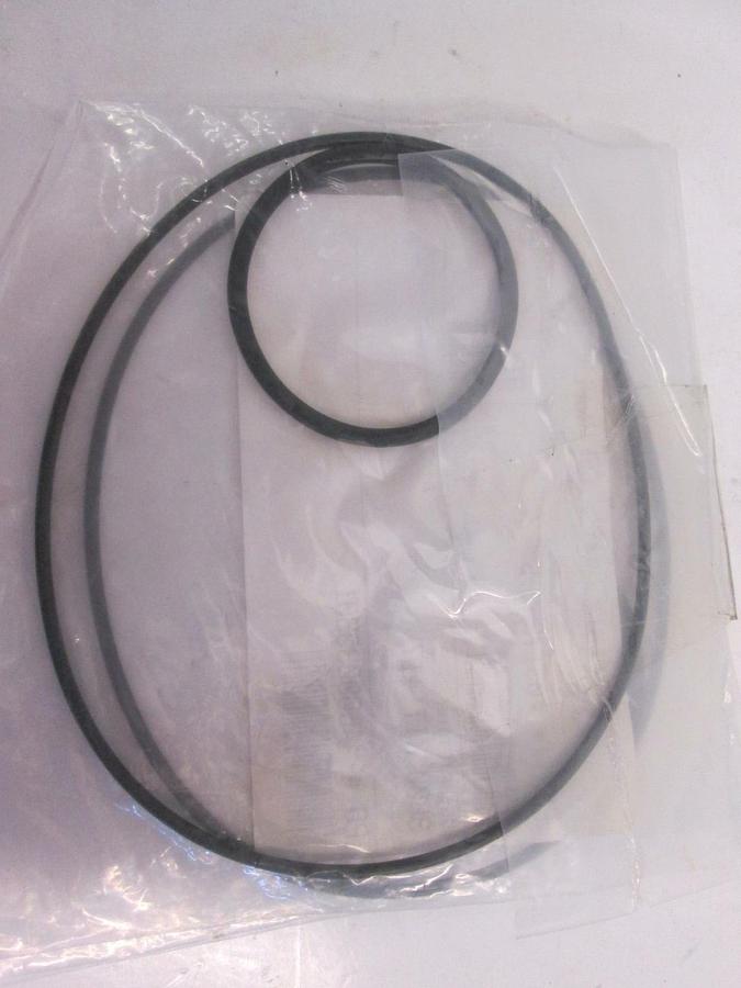 Used California Seal, 0517350, Silicone Black 9600 Kit #17, O-Ring Lot of 2